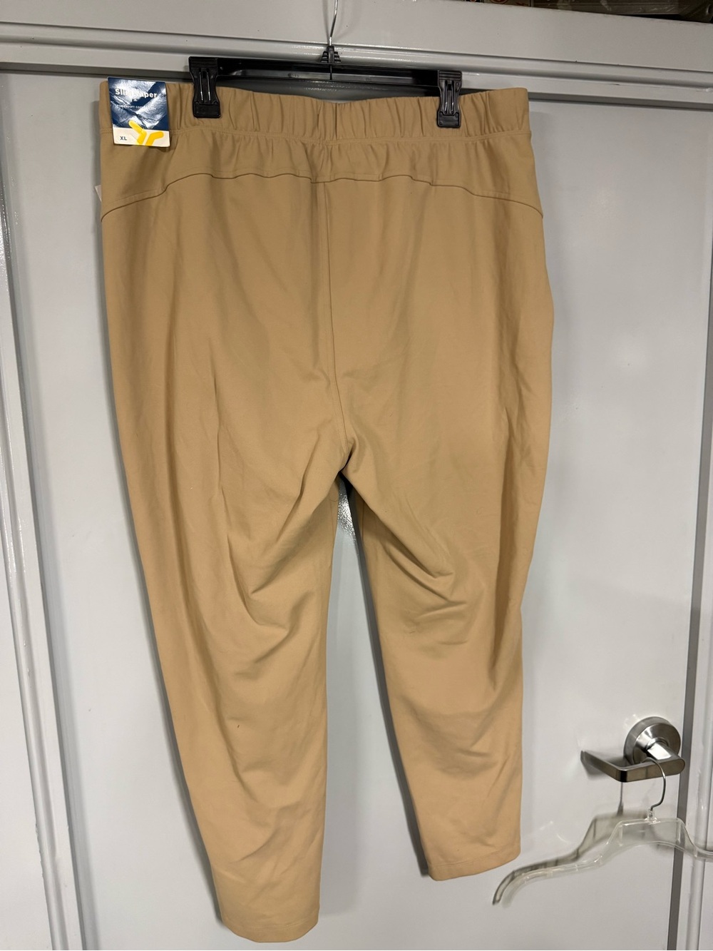NWT Tan Old Navy High Rise Slim Taper Powersoft Coze Joggers - XL - Picture 6 of 7